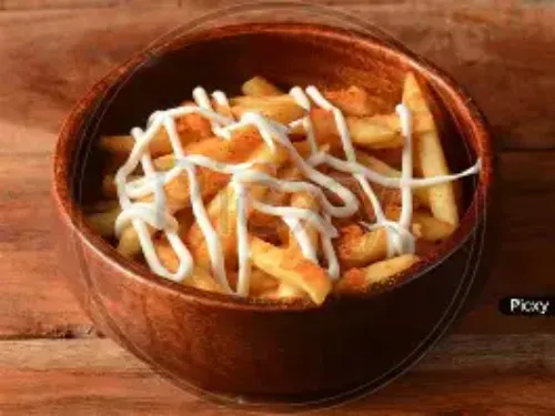 Cheesy Mayo Peri peri Fries